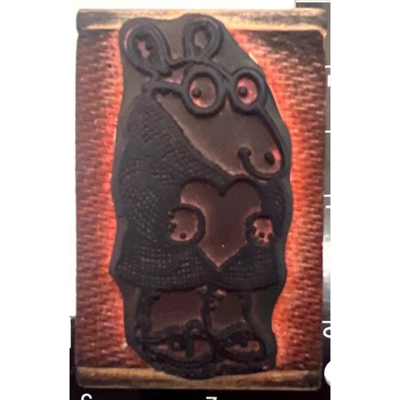 Vintage 1992 Mary Brown For KIDSTAMPS ARTHUR Heart - Picture 3 of 7